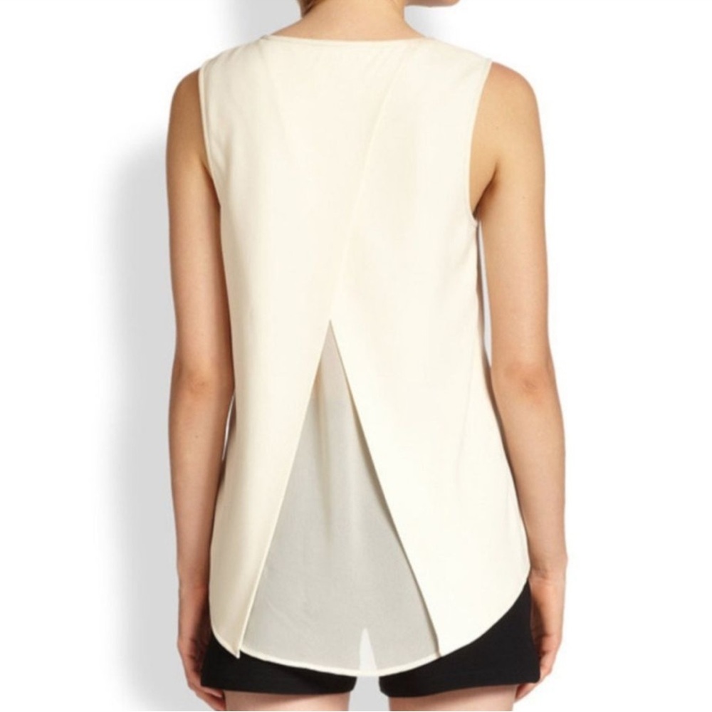 Rag and Bone Harper Split Back - Sleeveless Tank Top